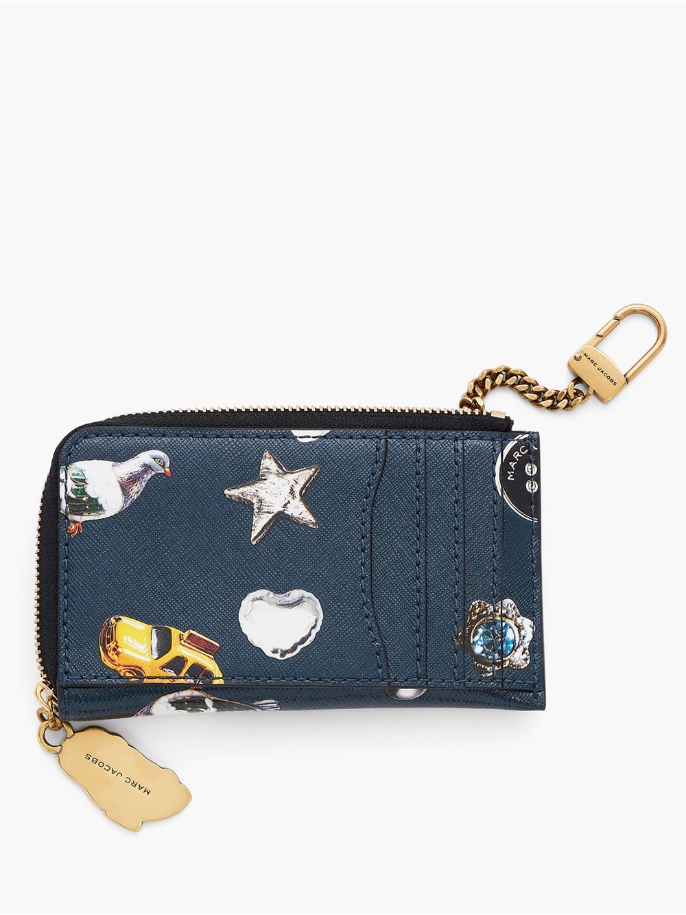 Marc Jacobs NWT! The Trinket Utility Snapshot Top Zip Multi Wallet - Picture 5 of 12